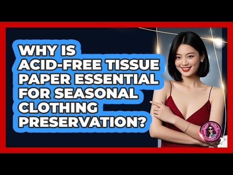 Why Is Acid-free Tissue Paper Essential For Seasonal Clothing Preservation? - Glam Girl's Closet