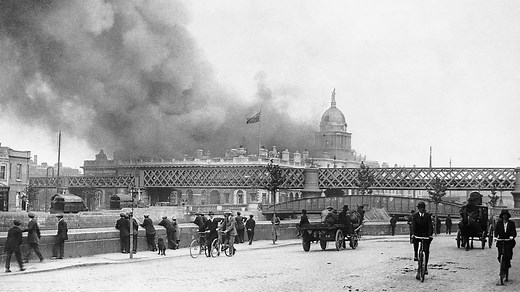 All you need to know about the 1921 burning of the Custom House