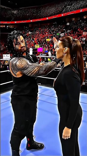 STEPHANIE SLAP WRESTLERS BUT WAIT FOR ROMAN 😏 || ROMAN REIGNS ATTITUDE 💯😈
