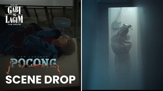 49K views · 441 reactions | ‘Wag kang pipikit… baka pagdilat mo, nandiyan na si Pocong. ️SCENE DROP- Pocong from KMJS’ Gabi ng Lagim The Movie Now showing in cinemas nationwide! | Kapuso Mo, Jessica Soho (One at Heart, Jessica Soho) | Facebook