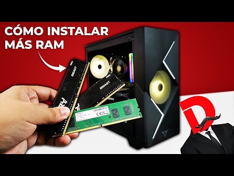 Cómo hacer más RÁPIDA tu PC instalando MEMORIA RAM Guía Fácil PASO A PASO