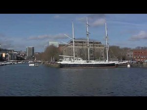 A View across Bristol Harbour, UK