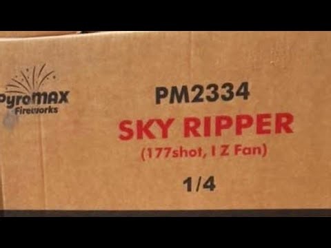 Sky Ripper 177 Shot Firework
