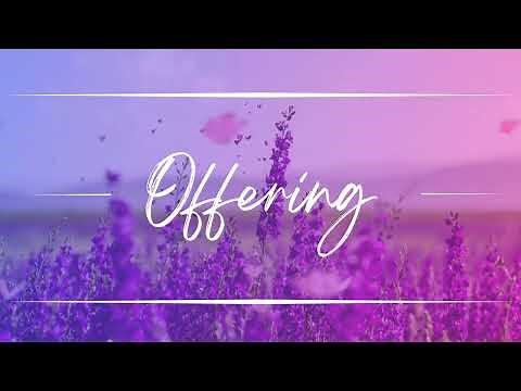 TITHES & OFFERING - Spring Butterfly Series - Church Motion Background/ Loop