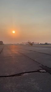 10K views · 444 reactions | Canadair CL-415 “Super Scoopers” of Bridger Aerospace have been working non-stop across North America fighting forest fires. Here are two that just landed after battling a fire east of Portland, Oregon. EAA salutes their tireless efforts. ❤️ | EAA - The Spirit of Aviation | Facebook