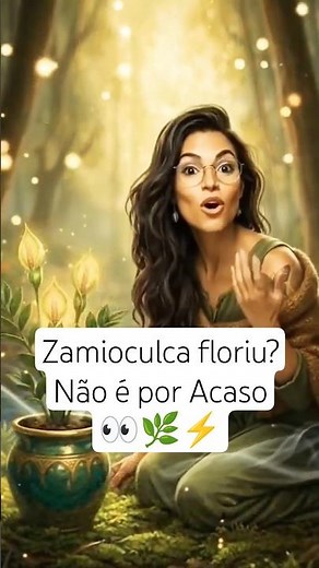 Zamioculca Floriu? Não Ignore Esse Sinal! #ancestral #energia
