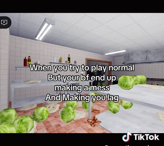 When Your Boyfriend Makes a Mess in the Kitchen