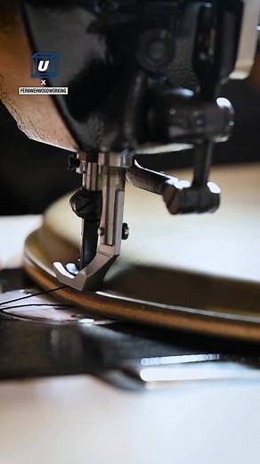 Making a seat cushion out of leather 💺 | UNILAD Tech