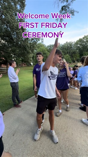 💜 Welcome Week - First Friday Ceremony 💜 | Millsaps College
