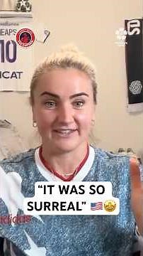 Lindsey Heaps on going to her first World Cup game as a fan