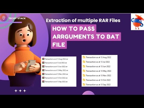 Extract Multiple Rar Files | UiPath | 2024