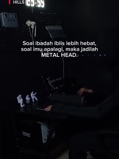 Karena Iblis tidak bisa headbang #metalhead #metalcore #metalbreakdown