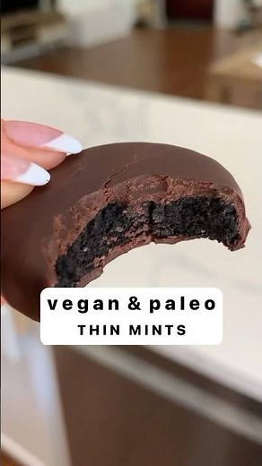 THIN MINTS (vegan & paleo!) #thinmints #girlscouts #healthycookies #vegancookies #paleorecipes