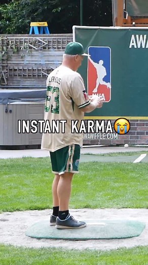 Is the Pitcher Right?🤯 #dingersornothing #wiffleball #baseball | AWA Wiffle Ball League