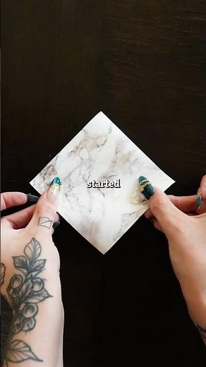 How adhesive film can turn a free table into a unique one-of-a-kind piece. 😍 #dcfix