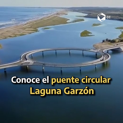 En Uruguay está el puente más hermoso de Sudamérica, incluso considerado como una maravilla arquitectónica, el puente circular Laguna Garzón. 🌉 | Cultura Colectiva Viajes