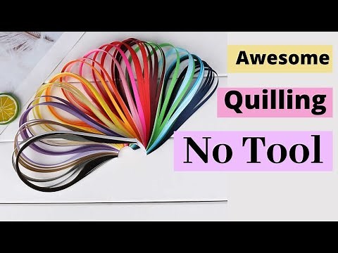 Easy Quilling Art / Quilling Paper Birds Craft idea / Awesome Quilling Design By Aloha Crafts