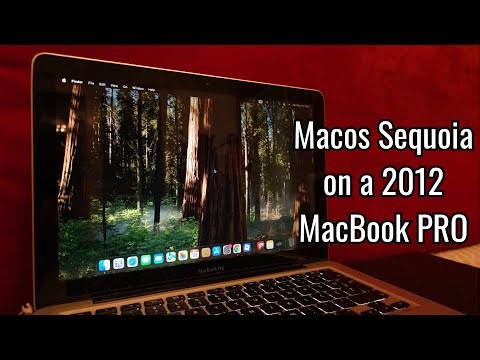 Installing Macos sequoia on mid 2012 Macbook Pro because umm... yes