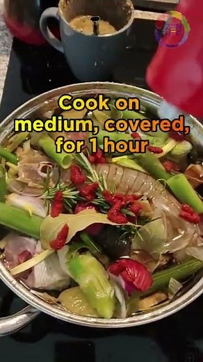 I Made a simple FISH SOUP With Sea Bass/Bream ... and It Turned Out ... Check it out. #shorts