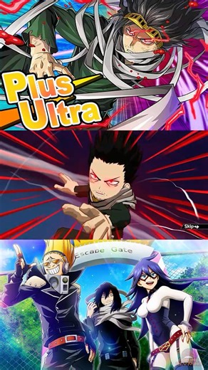 UR [Blink of an Eye] Shota Aizawa Plus Ultra Move - MY HERO ULTRA IMPACT (#Shorts) #mha