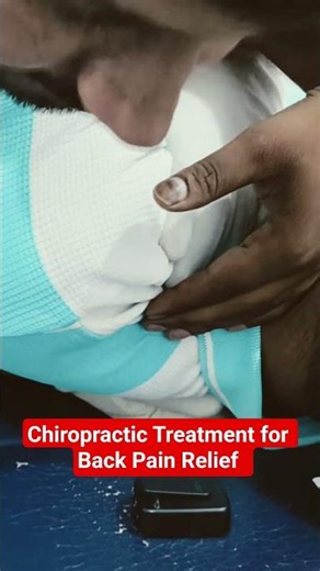 Mastering Chiropractic Adjustments for Ultimate Back Pain Relief #shortsfeed