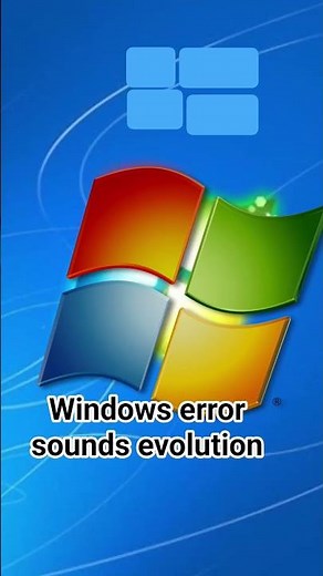 windows error sounds evolution #windows #microsoftwindows