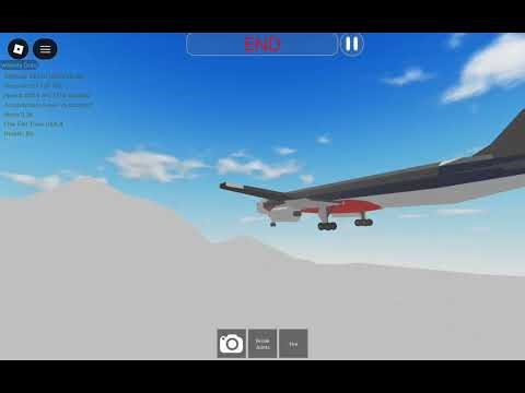AA965 BUT IN AIR CRASH STUDIO #roblox #planecrash