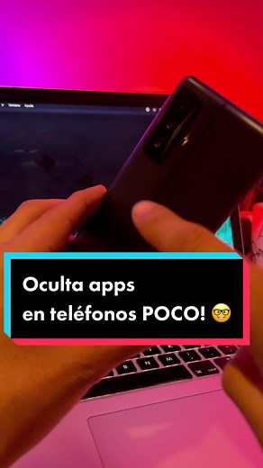 Oculta aplicaciones en teléfonos POCO fácilmente 😎