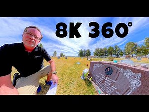 Art Bell’s Gravesite | 8K 360° VR Video | Coast to Coast AM Legend from Pahrump, Nevada