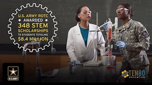 6.2K views · 349 reactions | Through teamwork and problem-solving, the U.S. Army and Ten80 Education encourage students to discover different career paths at the Student STEM Challenge. Each year, the scholarships awarded by the #ArmyROTC program help the #ArmyTeam provide students with the resources they need to make a difference. #ArmySTEM | GoArmy | Facebook