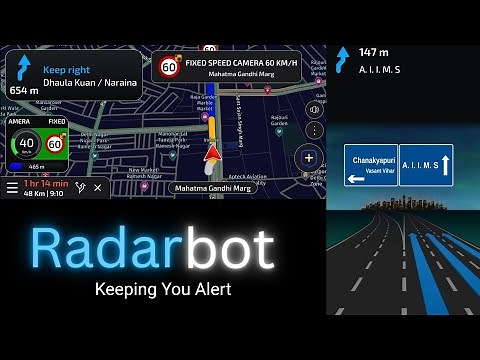 Radarbot App Tested on Real Roads 🚦 | Speed Camera Alerts!