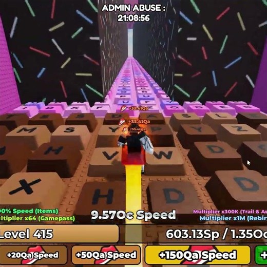 World Biggest Jump Ever😱 +1 Keyboard Escape Run #shorts #roblox #robloxshorts