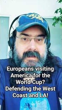 The World Cup is here & Europeans are seeing the *real America* for the first time