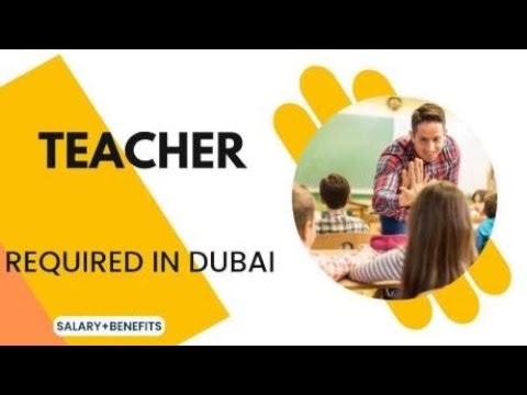 Teacher Jobs in Dubai UAE 🇦🇪 | #DubaiJobs #TeachingJobs #UAECareers