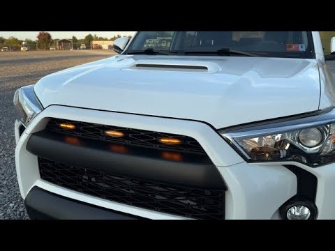 4Runner Lifestyle TRD Pro Stealth Grill and Raptor Light Install and Review