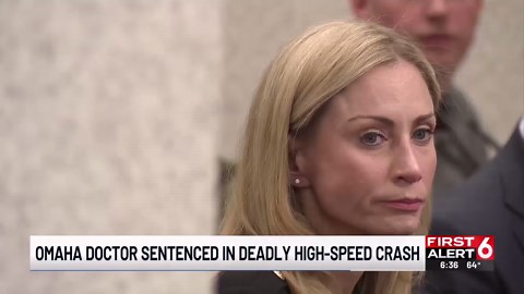 Omaha doctor sentenced in fatal street-racing crash that killed South Dakota woman