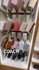 COACH WALLET & ACCESSORIES COACH OUTLET DISPLAY WALL #coach #coachoutlet #storedisplay