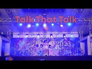 Talk that Talk - TWICE Dance Covered by Keio NAVI 2023三田祭 後夜祭