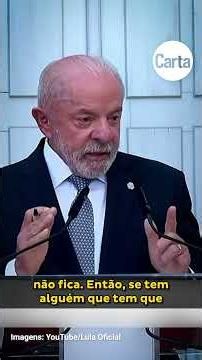 Lula para Trump: "Não se meta nas eleições do Brasil"