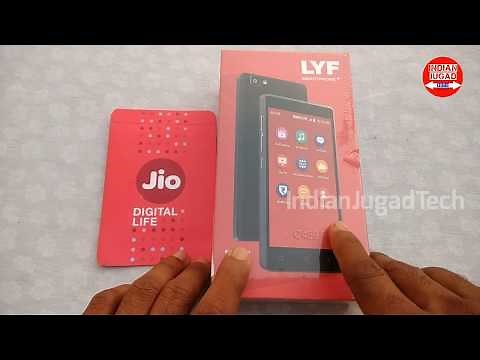 Jio Touch Screen Smartphone Unboxing | Jio LYF Phone Unboxing by Indian Jugad Tech