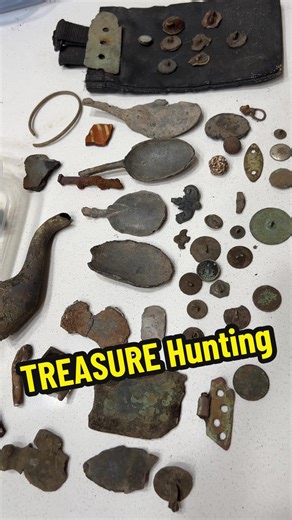 Metal Detecting Treasures Discovered in the Woods