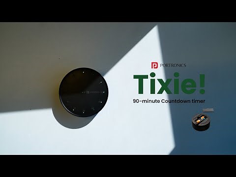Portronics Tixie 90-Minute Countdown Timer | Control Your Time, Don’t Let It Control You!