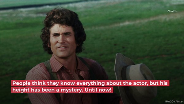 How Tall Was Michael Landon Really?