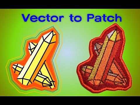 Digitizing a Quartz Patch in Ink/Stitch Inkscape for Embroidery - Timelapse