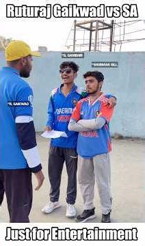 Ruturaj Gaikwad 100 vs SA😍 #cricket #trending