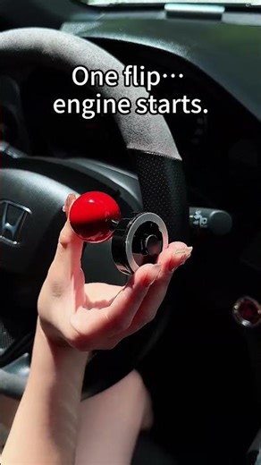 Fighter Jet Style Car Start Button Lever