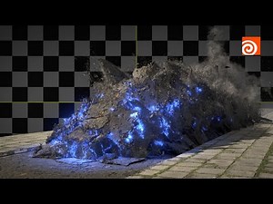 Ground Impact in Houdini Tutorial (Part 2) - Fine Debris