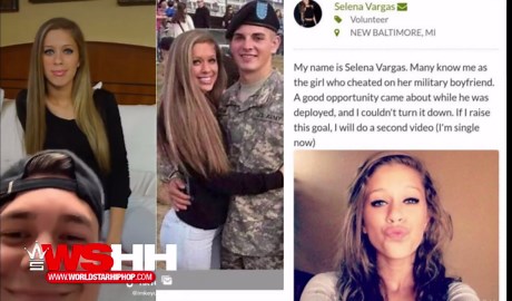 Foul Play: A Military Man's Wife Gets Exposed Online For Cheating On Him While He Was Deployed... Did A "Tape" To Earn Fast Cash! [15 Sec]