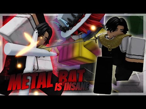 The COMPLETE Metal Bat is OVERPOWERED on The Strongest Battlegrounds...