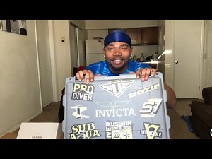 My Invicta Watch Collection/ Unboxing!!!